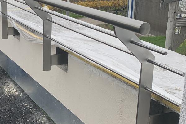 Absturzsicherung aus Edelstahl