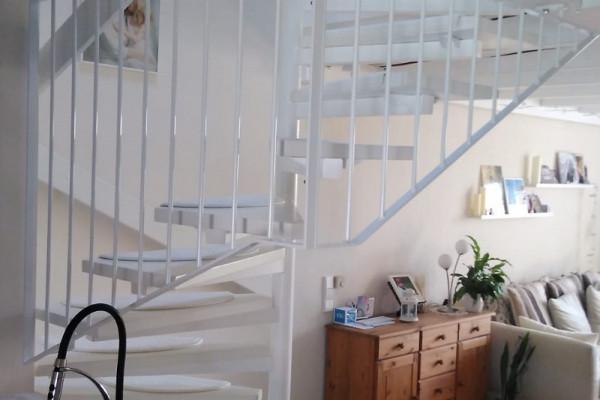 Absturzsicherung aus Stahl pulverbeschichtet