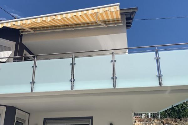 Balkongeländer mit drei Ecken