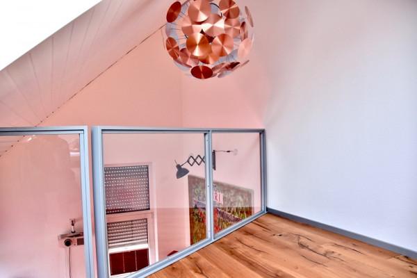 Innengeländer mit Glas