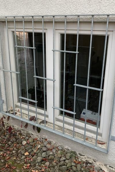 Fenstergitter aus Stahl feuerverzinkt