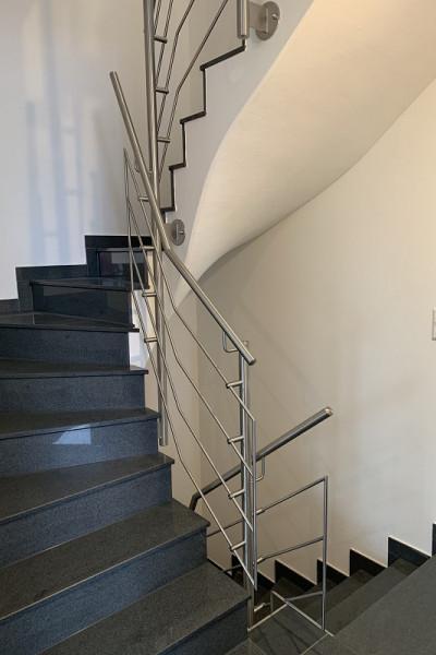 Innentreppengeländer Edelstahl