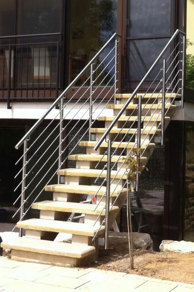 Edelstahltreppengeländer